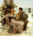 Courtship la proposition romantique Sir Lawrence Alma Tadema